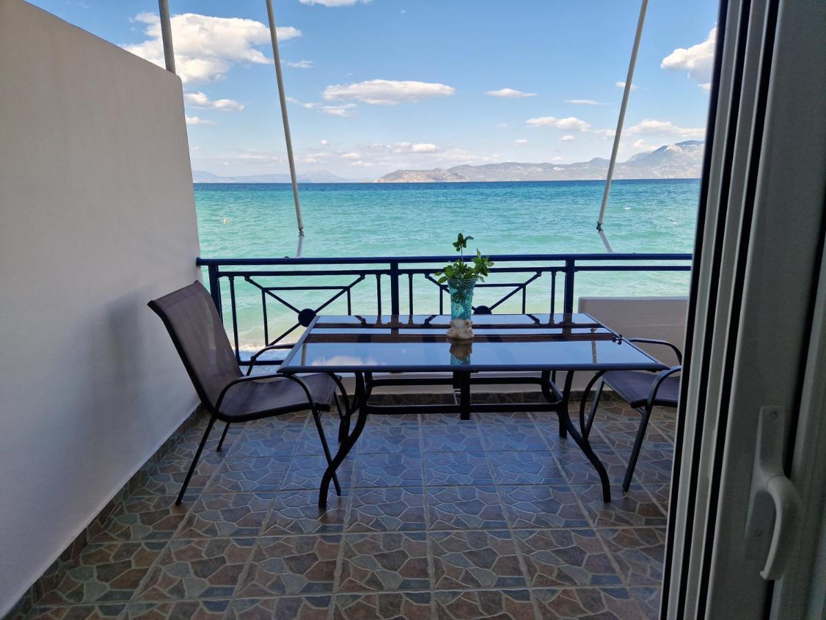 Korinthian Sea View Apartment Nerantza Exterior photo